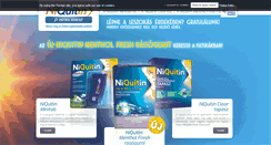 Desktop Screenshot of niquitin.hu