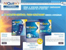 Tablet Screenshot of niquitin.hu