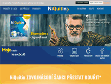 Tablet Screenshot of niquitin.cz