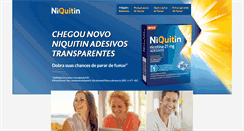 Desktop Screenshot of niquitin.com.br