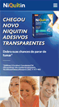 Mobile Screenshot of niquitin.com.br