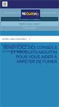 Mobile Screenshot of niquitin.fr