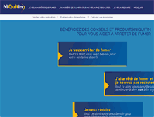 Tablet Screenshot of niquitin.fr